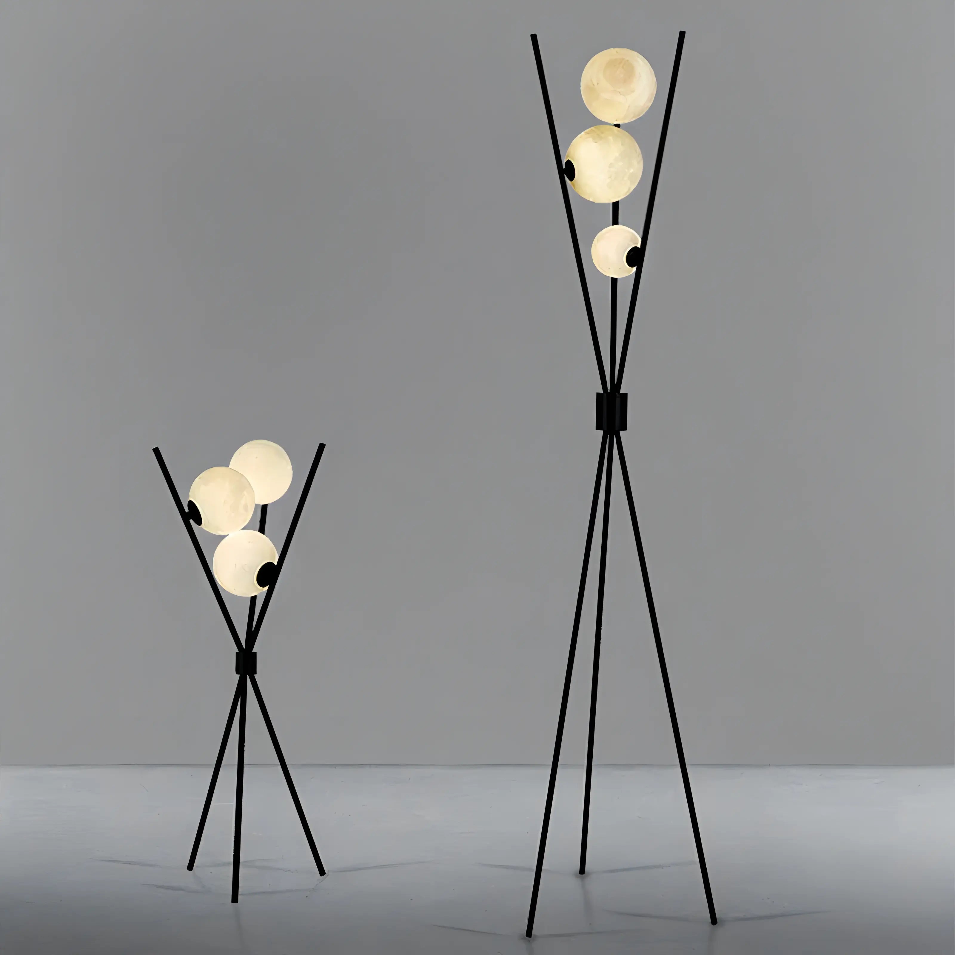 Mila - Stijlvolle Minimalistische Vloerlamp Met Maanontwerp