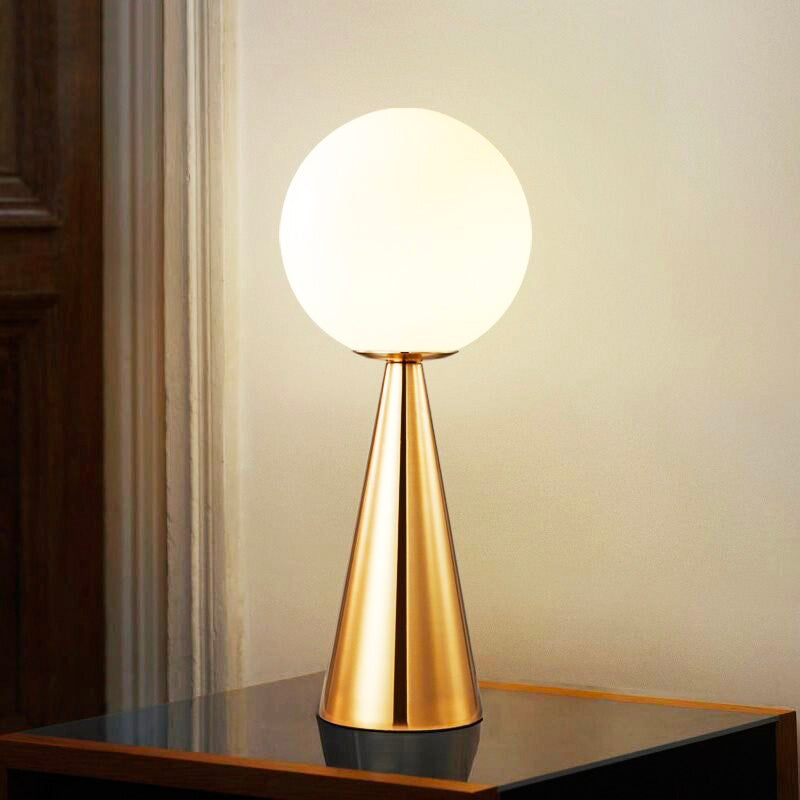 Moderne Gouden Bedlamp – Stijlvol & Aanraakgevoelig LED Design